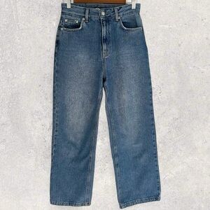 Glassons Denim High Rise Women’s Straight Blue Jeans Size 8 Like New